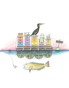 Fireplace Farm Afloat(12x16)