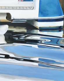 Reflections in Blue
